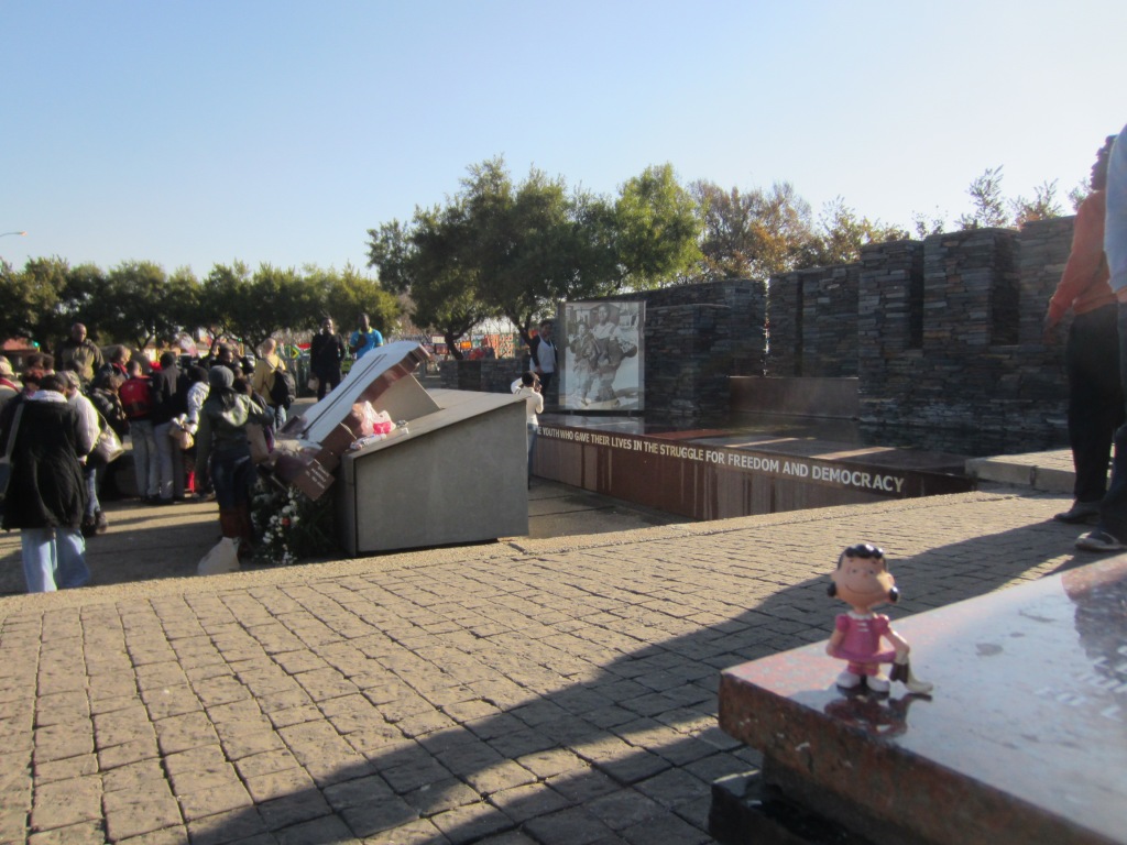 At the Hector Pieterson Memorial